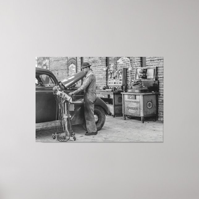 The Modern Mechanic 1939 Canvas Print (Front)