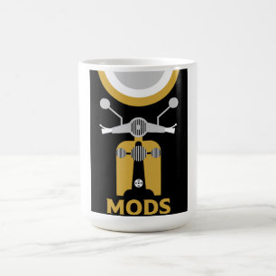 The Mods - Mods And Rockers - British Music  Coffee Mug
