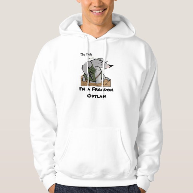 The Mole Outlaw Hoodie (Front)