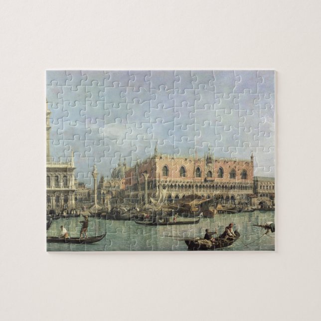 The Molo and the Piazzetta San Marco, Venice (oil Jigsaw Puzzle (Horizontal)