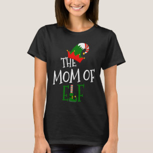 The Mom of Elf Family Matching Group Christmas Co T-Shirt