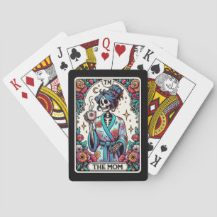 The Mom Skeleton Tarot Poker Cards