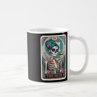 The Mom Skull Tarot Card Mom Skeleton Mothers Day  Coffee Mug