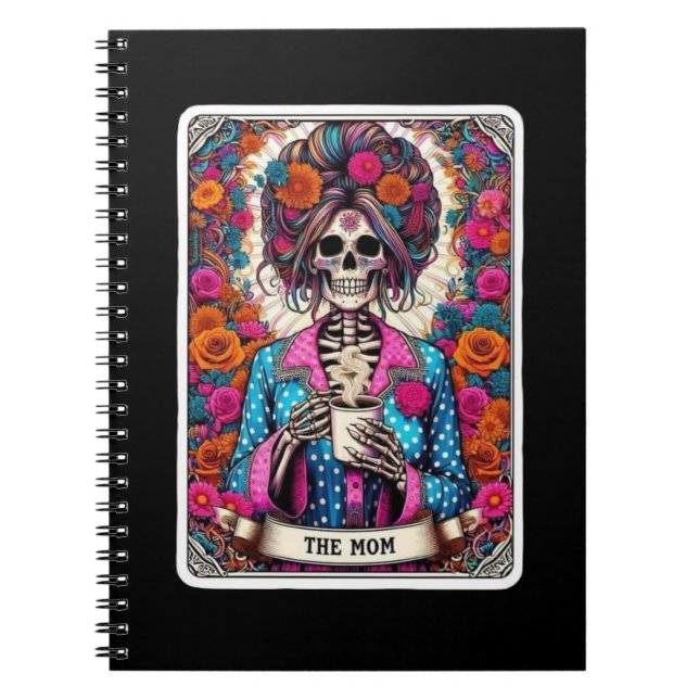  The Mom Tarot Card Notebook Collection (Front)