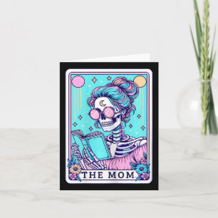 The Mom Tarot Card Skeleton Mothers Day Witch Mom