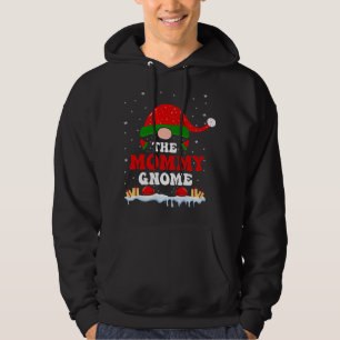 The Mommy Gnome Christmas Matching Pyjamas For Fam Hoodie