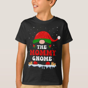 The Mommy Gnome Christmas Matching Pyjamas For Fam T-Shirt