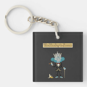 The Mon-key To success gift Keychain