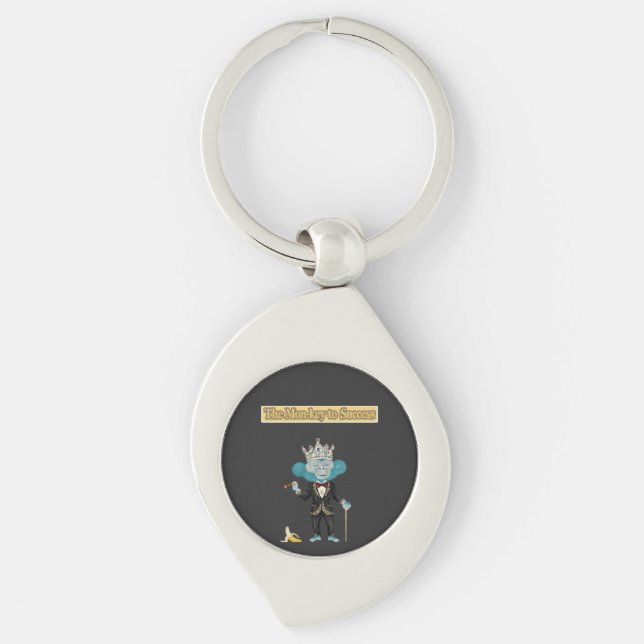 The Mon-Key to success Keychain (Front)