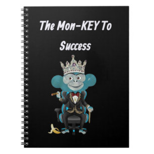 The Mon-Key to success Notebook