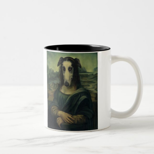 The Mona Fleasa Two-Tone Coffee Mug (Right)