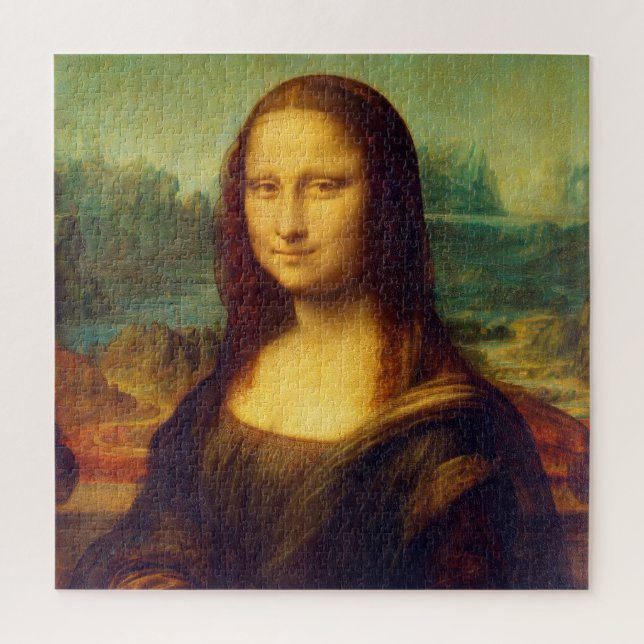 The Mona Lisa by Leonardo Da Vinci Jigsaw Puzzle (Vertical)