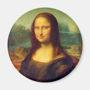 The Mona Lisa by Leonardo Da Vinci Magnet