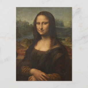 The Mona Lisa by Leonardo da Vinci Postcard