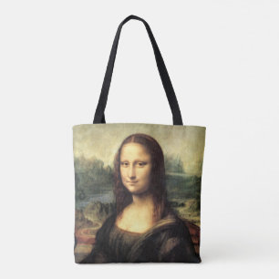 The Mona Lisa Leonardo da Vinci Tote Bag