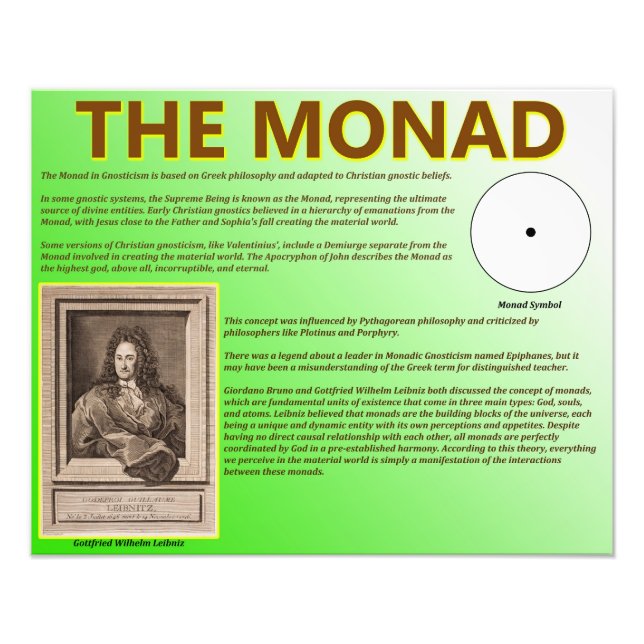 The Monad Photo Print (Front)