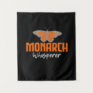 The Monarch Butterfly Whisperer Tapestry