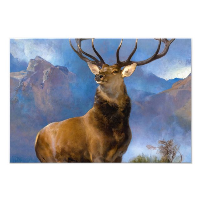 The Monarch of the Glen by Edwin Landseer Photo Print (Front)