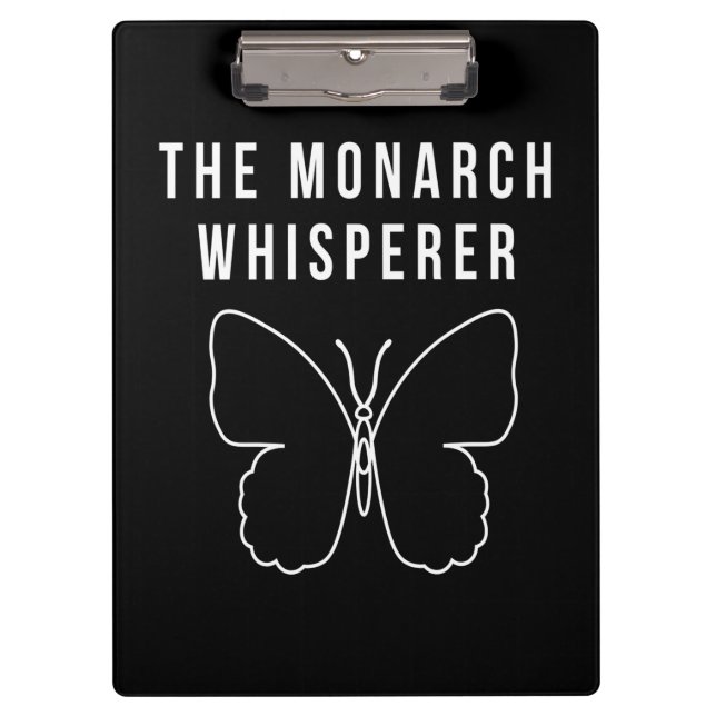 The Monarch Whisperer Clipboard (Front)