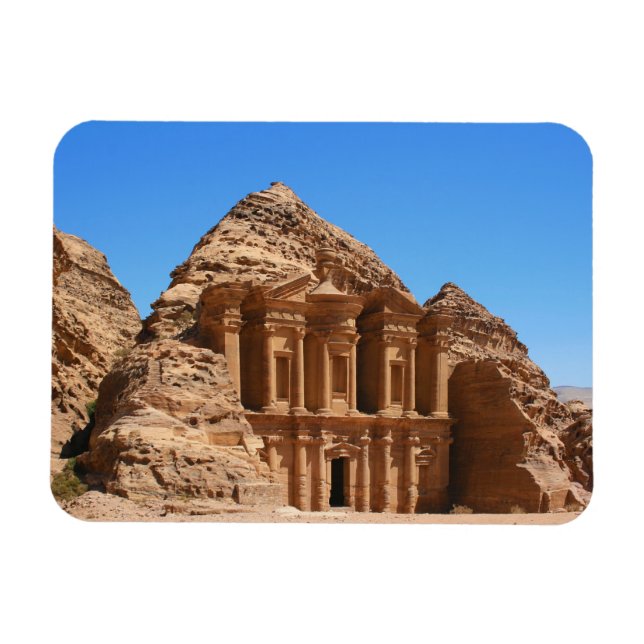 The Monastery Petra Jordan Magnet (Horizontal)
