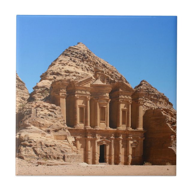 The Monastery Petra Jordan Tile (Front)