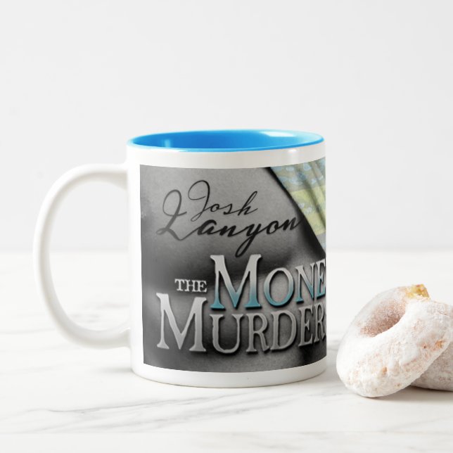 The Monet Murders mug NO quote- full banner (With Donut)