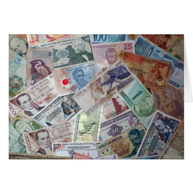 The Money Card (Front Horizontal)