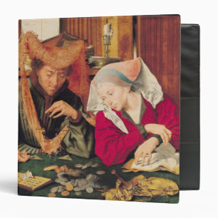 The Money Changer and his Wife, 1539 Binder