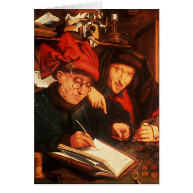 The Money Lenders, after Massys (Front)