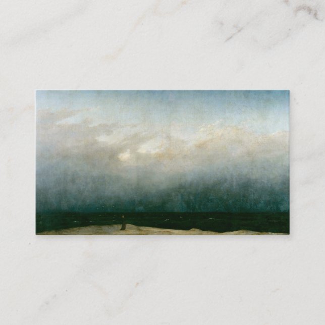 The Monk by the Sea by Caspar David Friedrich Enclosure Card (Front)