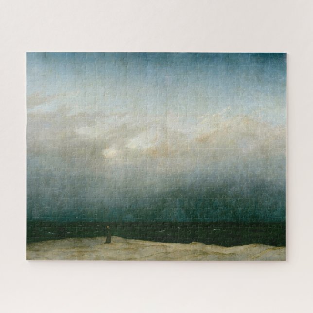 The Monk by the Sea by Caspar David Friedrich Jigsaw Puzzle (Horizontal)