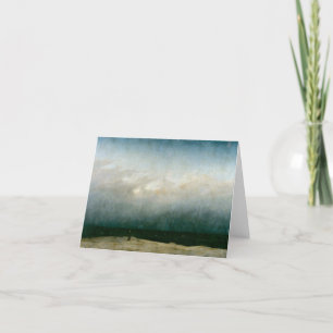 The Monk by the Sea by Caspar David Friedrich Thank You Card
