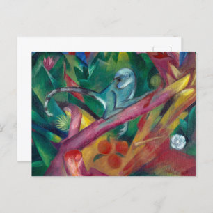 The Monkey   Franz Marc   Postcard
