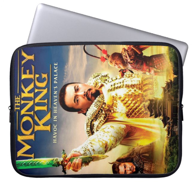 The Monkey King Havoc In Heavens Palace Laptop Laptop Sleeve (Front)