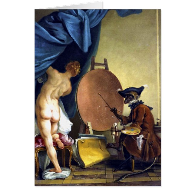 The Monkey Painter (Front)
