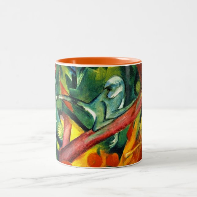 The Monkey Two-Tone Coffee Mug (Center)