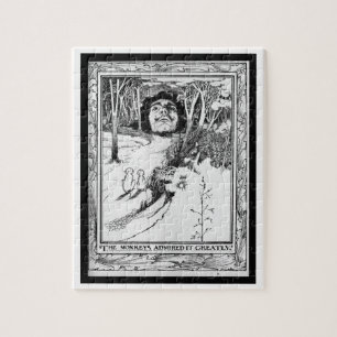 The Monkeys Admired It Greatly Jigsaw Puzzle