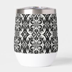 The Monochrome Bloom Water Bottle