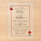 The Monogram Playing Card Wedding Collection