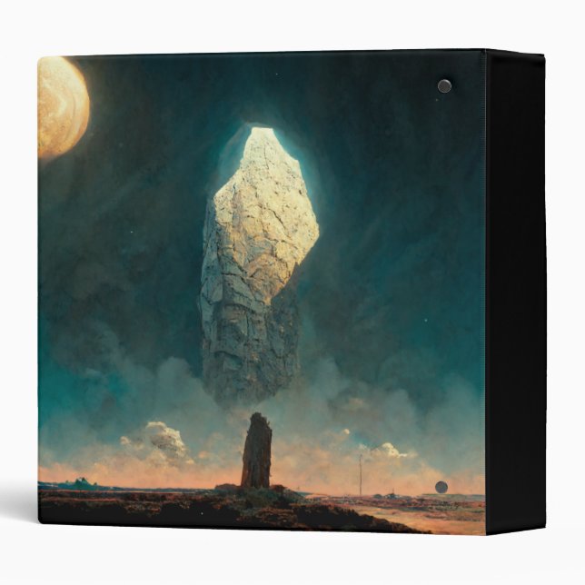 The Monolith 3 Fantasy Sci-Fi Binder (Back/Spine)
