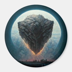 The Monolith Fantasy Sci-Fi Art Magnet