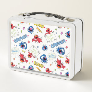 The Monster at the End of This Story Pattern Metal Lunch Box