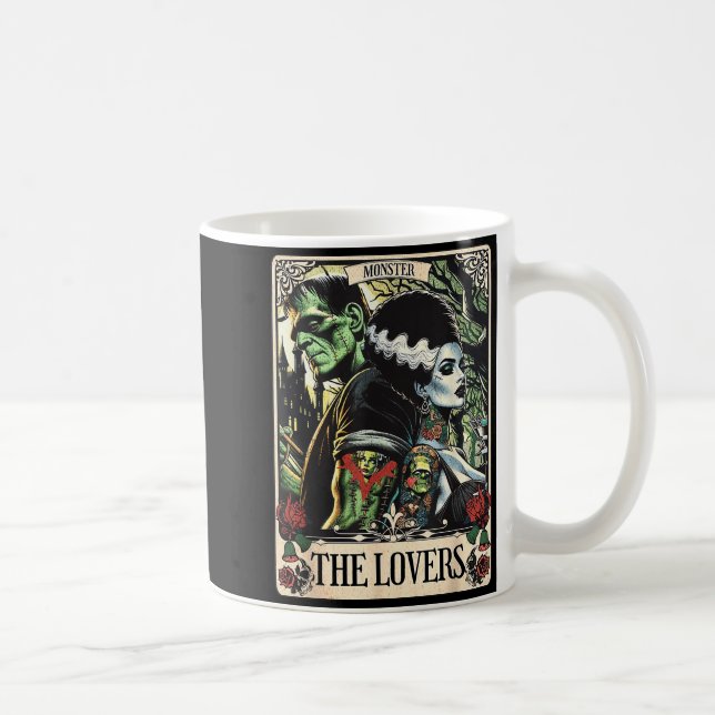 The Monster Frankenstein And Bride The Lovers Taro Coffee Mug (Right)