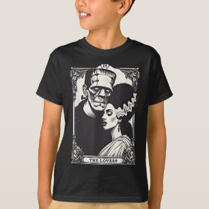 The Monster Frankenstein And Bride The Lovers Taro T-Shirt