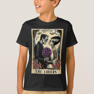 The Monster Frankenstein And Bride The Lovers Taro T-Shirt