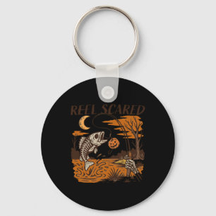 The Monster Frankenstein Vintage Halloween Tarot C Keychain