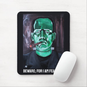 The Monster Painting by Alfred Fox Mouse Pad