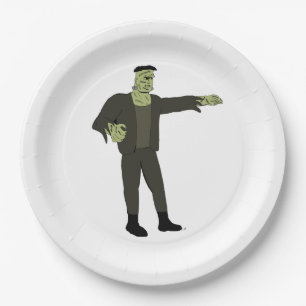 The Monster    Paper Plate