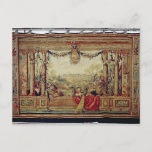 The Month of April/ Chateau of Versailles Postcard