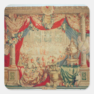 The Month of February Square Sticker